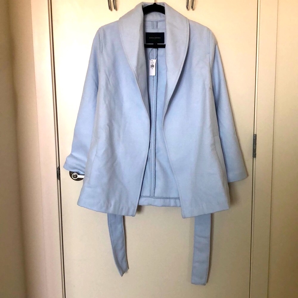 Banana Republic Light Blue Coat
NWT